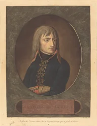 Napoleon jako generál italské armády, 1798.