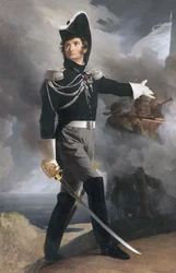 Generál Louis Duverger, markýz de La Rochejaquelein 1777-1815, cca 1819.