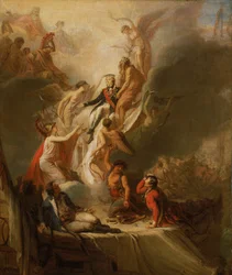 Apoteóza Horatia Nelsona (1758-1805), asi 1805-18 (olej na plátně)