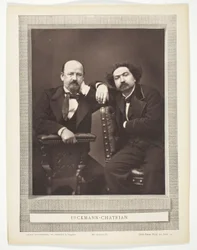 Émile Erckmann (francouzský spisovatel, 1822-1899) a Alexandre Chatrian (francouzský spisovatel, 1826-1890)