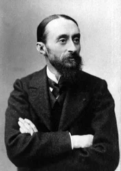 Fernand Anne Piestre Cormon (1845-1924) malíř francouzské školy, fotografoval Pierre Petit asi 1870-1890, extrahováno ze sbírky Felix Potin, 500 současných celebrit, malířství Francie