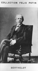 Pierre Eugene Marcellin Berthelot, francouzský organický chemik a politik, c1885