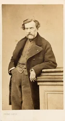 Portrét skladatele Ambroise Thomase 1811-1896.
