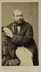 Portrét skladatele Charlese Gounoda 1818-1893, c. 1870.