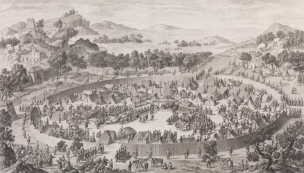 Porážka náčelníka Uš-Turfana a jeho města, 1774.