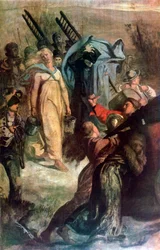 The Village Firemen, detail, 1857