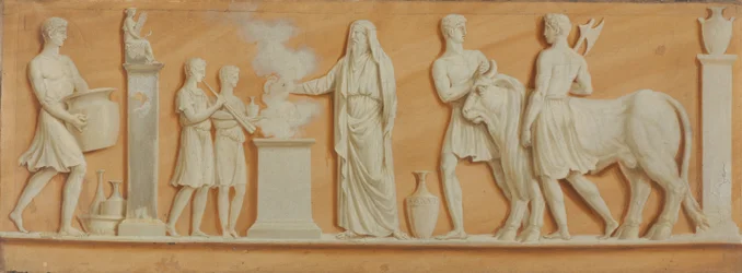 Overdoor Painting, 1790s.