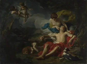 Diana a Endymion, kolem roku 1745 (olej na plátně)