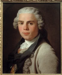 Portrét malíře Josepha Verneta (1714-1789). Obraz Pierra Subleyrase (1699-1749)