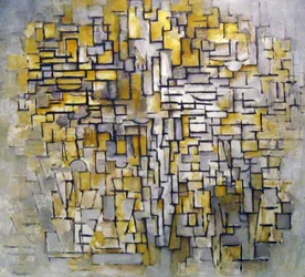 Skladba č. VII, 1913. Piet Mondrian 1872 – 1944