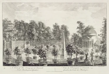 Pohled na Orangery, Lord Burlington