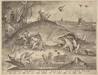 Velké ryby jedí malé ryby, 1557