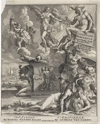Titulní strana pro: European Merkur, 14. část, 1. část, 1703