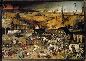 Triumf smrti, asi 1562 (olej na desce)