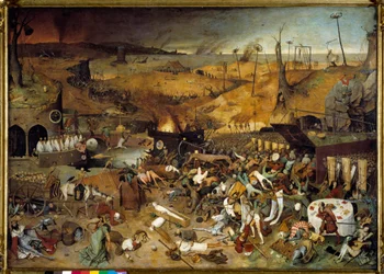 Triumf smrti, asi 1562 (olej na desce)