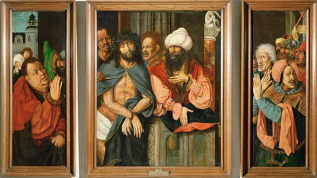 Triptych Ecce Homo (malba na dřevě)
