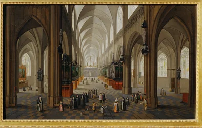 Vue interieure de la cathedrale d