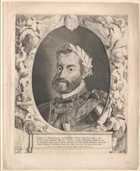 Císař Svaté říše římské Karel V. (tisk)