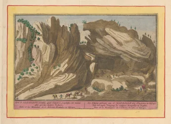 Pohoří San Adrian v Biskajsku Klippig Mountains of S. Hadrian, den Kluysebaar, v Biskajsku; úzkým průchodem přivádějícím cestující do Kastilie (titul na předmětu) Theatrum Hispaniae (...) (název série)
