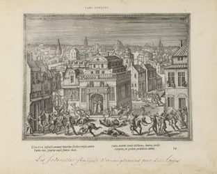 Mannen van Sodom se setkal se slepotou slagen (název na objektu) Posvátné emblémy a hlavní historie obou zákonů (Oude Testament) (název série) Obrázky a figurky knih (název série)