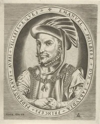 Portrét Emanuela Philiberta, vévody Savojského Portréty panovníků (název série)