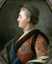 Portrét Kateřiny II. Veliké, ruské carevny