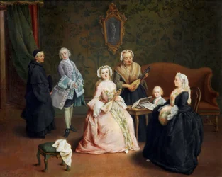 Rodinný koncert Concerto familiare, 1750-1752.