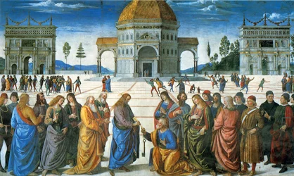 Předání klíčů svatému Petrovi, 1481