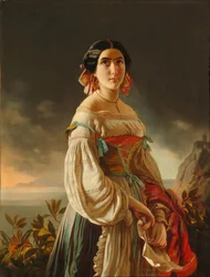 Portrét princezny Liny Gagariny, 1847
