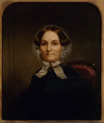 Portrét Lucy Hale Sturgesové, kolem roku 1867 (olej na plátně)