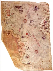 Mapa světa Piri Reis, 1513