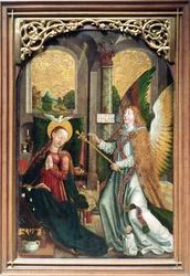 The Annunciation, 1517 (tempera na palubě)
