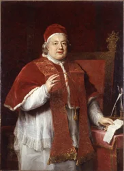 Portrét papeže Klementa XIII 1693-1769, 1760.