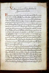 Stránka z dějin putování syonských jeptišek, sestavených v Lisabonu na počátku 17. století