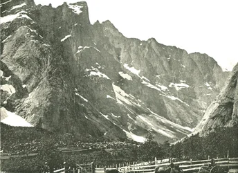 Pohoří Trolltindane, Horgheim, Norsko, 1895.