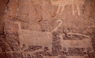 Petroglyfy, Národní historický park kultury Chaco, 2014