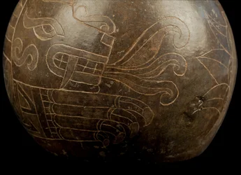 Váza s uchem / Kultura Chavin (terakota)