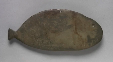 Paleta ve formě ryby, cca 3500-2950 př.nl (graywacke)