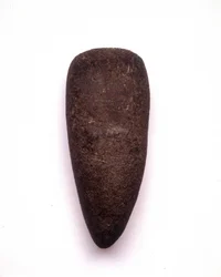 Neolitický. Kámen Hasch. Archeologické muzeum v Miláně