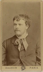 Portrét malíře Julese Bastiena-Lepagea 1848-1884, c. 1875.