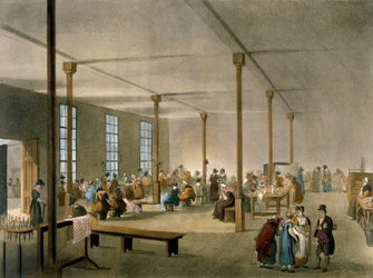 The Workhouse, St James, Parish, London z Ackermannova 