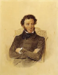 Portrét básníka Aleksandra Sergejeviče Puškina, c. 1830