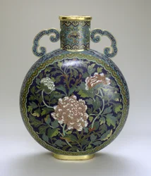 Měsíční baňka (cloisonne smalt)