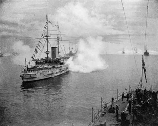 Pozdrav domácí flotily, 1907 1908.