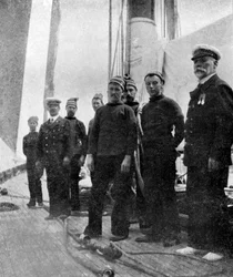 Na palubě jachty Britannia, 1908