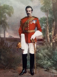 Douglas Mackinnon Baillie Hamilton Cochrane, 12. hrabě z Dundonaldu, 1852–1935, 1902.