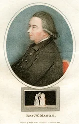 Reverend W Mason, 1815.