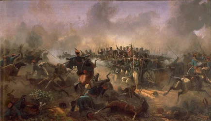 Třetí válka za nezávislost, princ Umberto na náměstí Villafranca, 24. června 1866, Raffaele Pontremoli