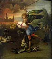 Svatý Michael, asi 1503-05 (viz také 15971)
