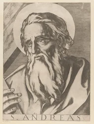 Svatý Ondřej St. Andrew (titul na předmětu) Christ, Mary en de twaalf apostelen (název série) The Sacred Apostolic College (název série)